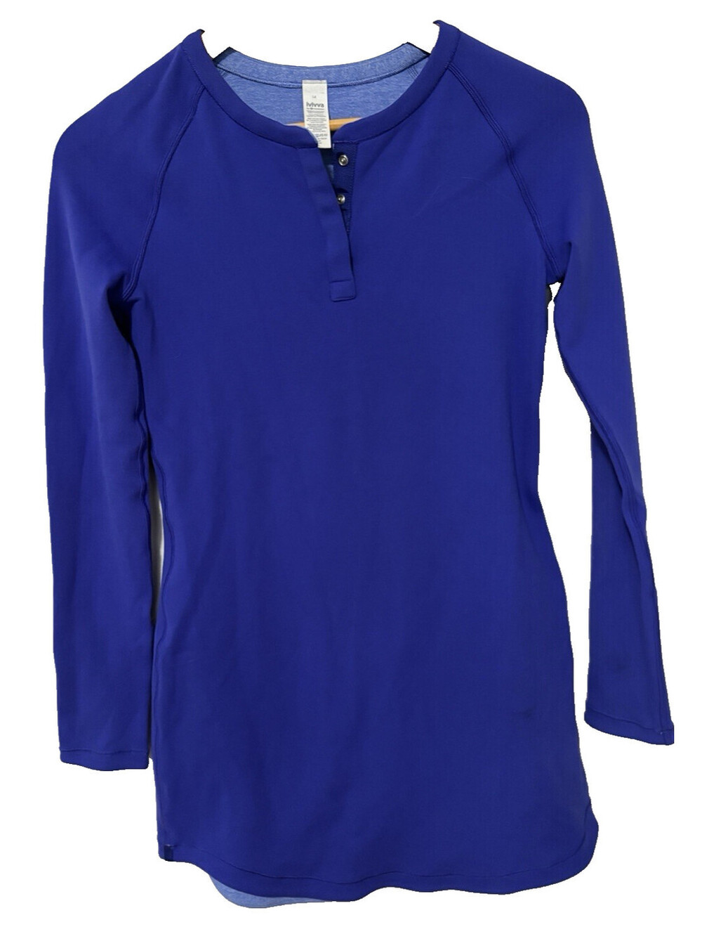 Ivivva Girls Reversible Active Dress Long Sleeve Athletic Casual Purple Size 14